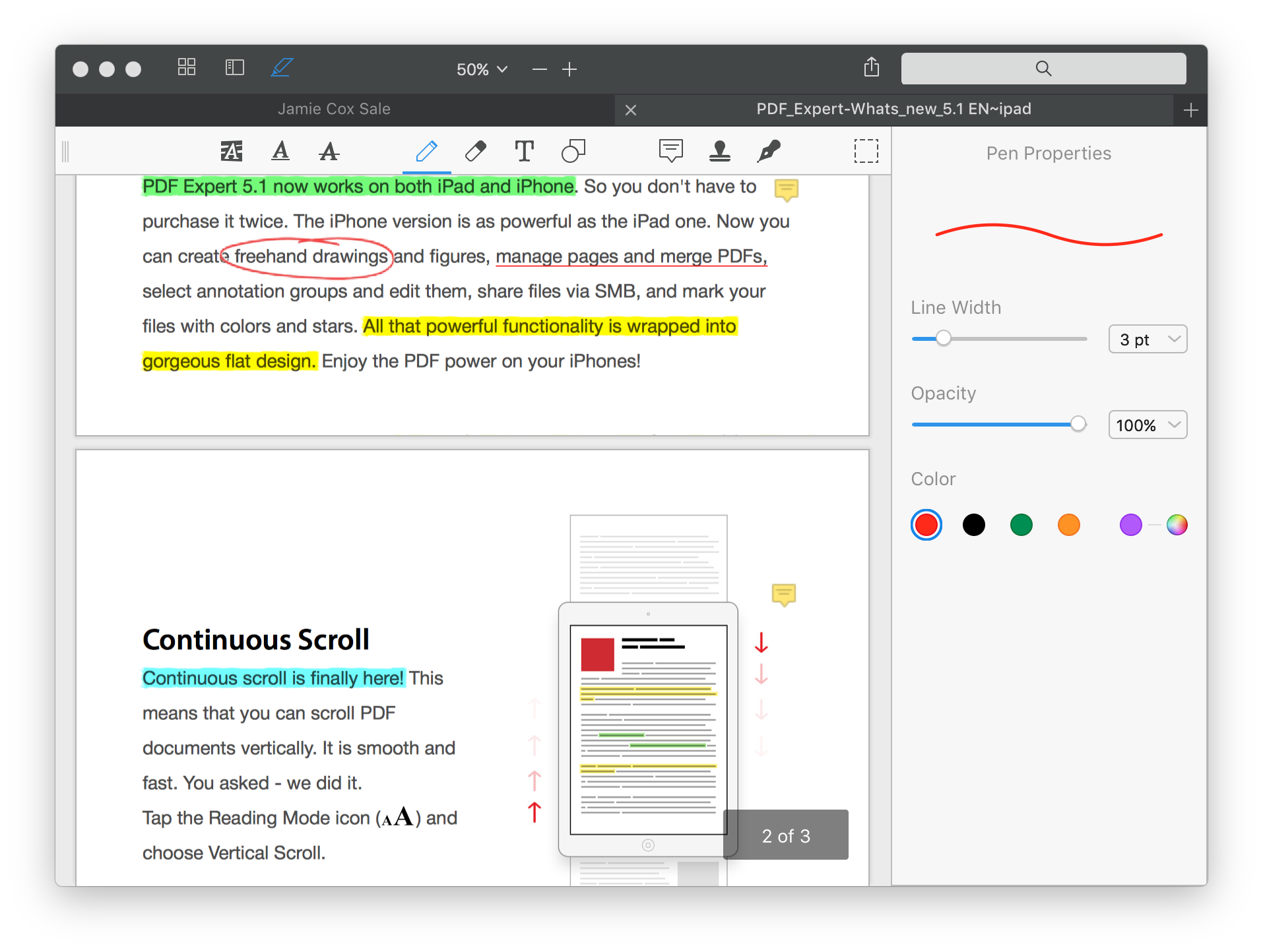 pdf expert free for mac if bought on ipad